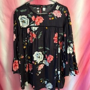 Floral Print Tunic